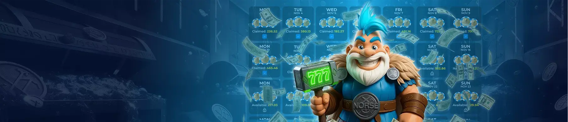 30% Back with Rewards Calendar